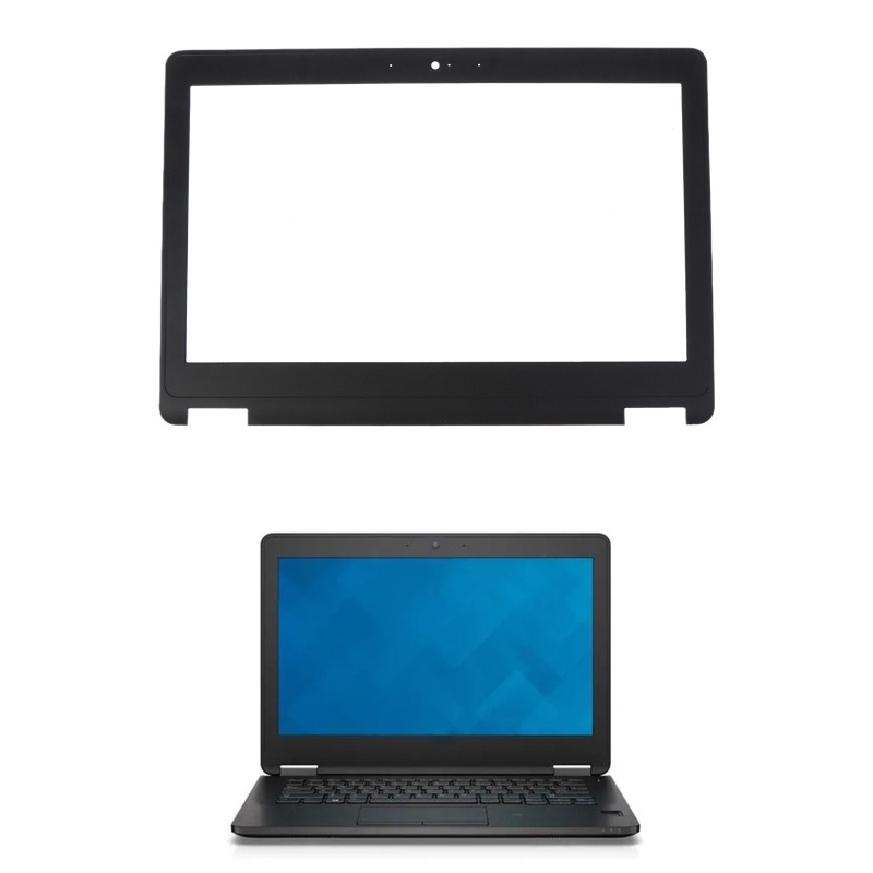 cre-ใหม่-กรอบหน้าจอ-lcd-สีดํา-แบบเปลี่ยน-สําหรับ-dell-latitude-7270-e7270-02ypvg