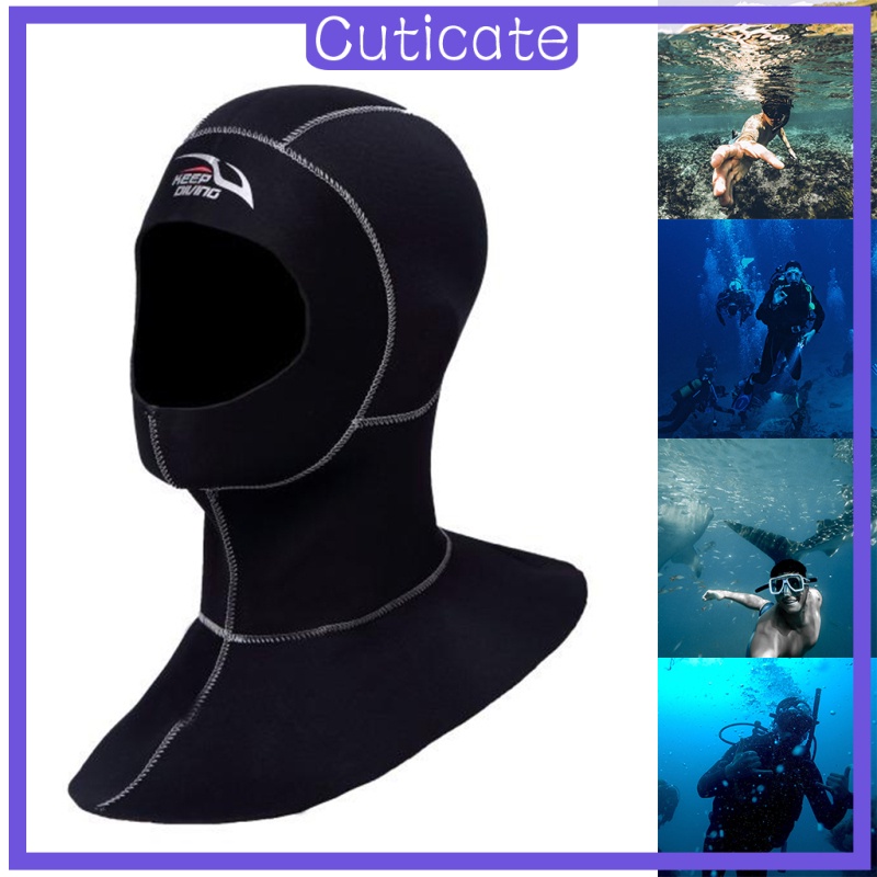 cuticate-หมวกดําน้ํา-wetsuit-hood-สําหรับผู้ใหญ่ใช้ดําน้ํา