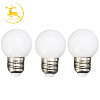 หลอดไฟ E27 LED - E27 1W Pe 220V -3 ชิ้น สีขาว สีแดง สีเขียว สีฟ้า สีเหลือง