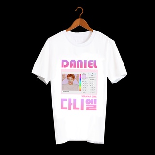 เสื้อยืดสีขาว สั่งทำ เสื้อยืด Fanmade เสื้อแฟนเมด เสื้อยืดคำพูด เสื้อแฟนคลับ ALLA30 Daniel Wanna One คังแดเนียล