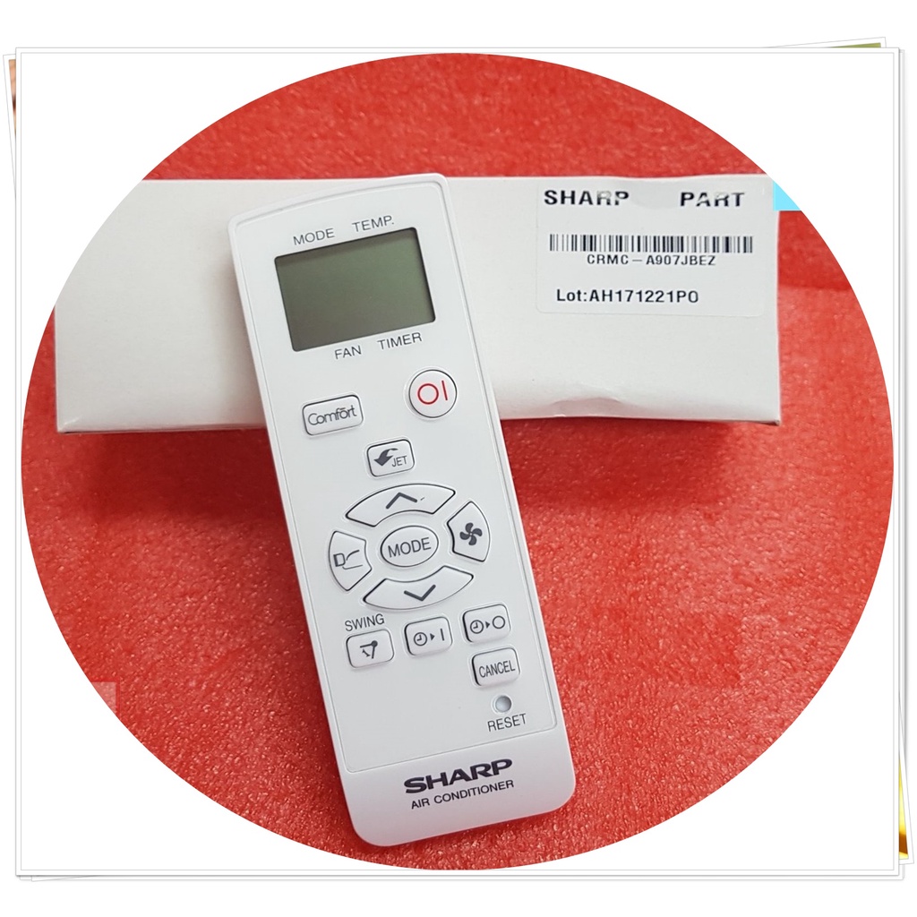 อะไหล่ของแท้/รีโมทแอร์/SHARP(ชาร์ป)/REMOTE CONTROL/CRMCA907JBEZ/CRMC