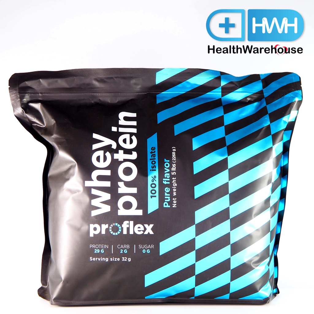 Proflex Whey Protein Isolate Pure (5 Ibs.) ( หมดอายุ 11/2024 ) Shopee