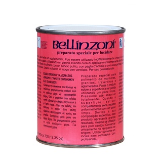 BELLINZONI ครีมขัดเคลือบเงาหิน BP-01 สีดำ 0.35 KG