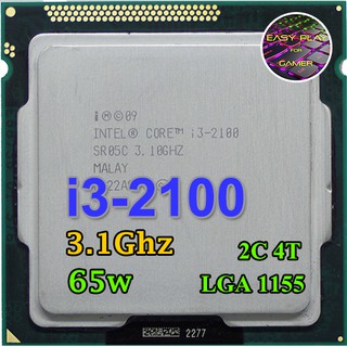 ภาพขนาดย่อของภาพหน้าปกสินค้า️CPU Intel Core i3-2100/ i3-2120/ i3-2130/ i3-3220/ i3-3240 2คอ4เทรด 65W LGA 1155 ฟรีซิลิโคน1ซอง จากร้าน keanu_reeves บน Shopee