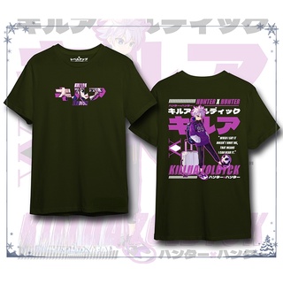 Tee_home/อะนิเมะเสื้อฮันเตอร์ X ฮันเตอร์ Killua Zoldyck เสื้อยืด / เสื้อผ้า / Tee NO.1 *HN