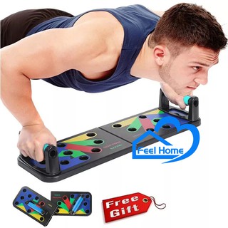 บอร์ดวิดพื้น PUSH-UP 16 FUNCTIONS พับเก็บได้ อุปกรณ์ออกกำลังกาย อุปกรณ์ฟิตเนส บริหารกล้ามเนื้อ