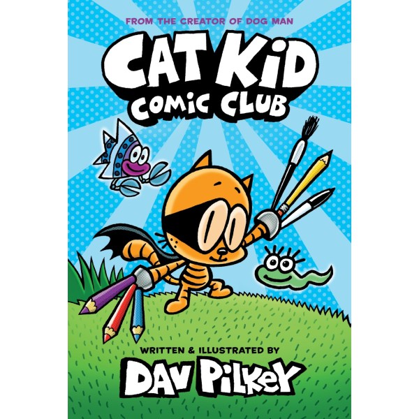 พร้อมส่ง-หนังสือการ์ตูนภาษาอังกฤษ-cat-kid-comic-club-from-the-creator-of-dog-man-ผู้แต่งเดียวกับ-dog-man-hardcover