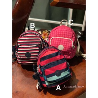 กระเป๋าสะพายKipling Mini Backpack แบรนด์โด่งดังจากเบลเยี่ยม​เบาแต่แข็งแรงและทนทาน สีสันสวยสดน่ารัก