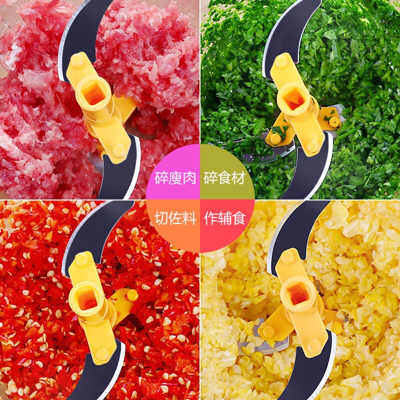 Portable Blenders Manual Meat Grinder No Electricity Vegetable Chopper