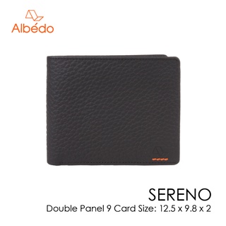 [Albedo] SERENO DOUBLE PANEL 9 CARD WALLET กระเป๋าสตางค์/กระเป๋าเงิน/กระเป๋าใส่บัตร รุ่น SERENO - SR00999