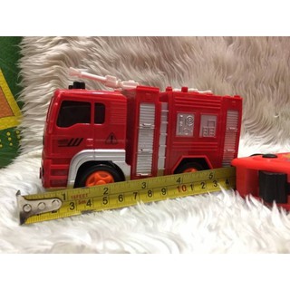 (fire engine)รถดับเพลิงวิ่งชนถอย  มีเสียงมีไฟคันละ (fire engine)