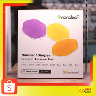 * ส่วนเสริม * Nanoleaf Shapes Hexagon Expansion Kit Add-on [3 Panels]