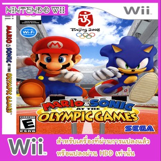 แผ่นเกมส์ wii - Mario and Sonic at the Olympic Games [USA]