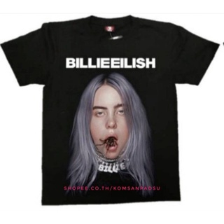 🔥 เสื้อยืด billie eilish raptee hiphop เสื้อวง billieeilish 🔥