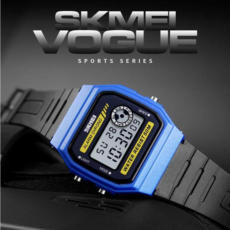 นาฬิกา-casio-นาฬิกาจักรกล-skmei-1413-นาฬิกาดิจิตอล-กันน้ำ-ของแท้-100