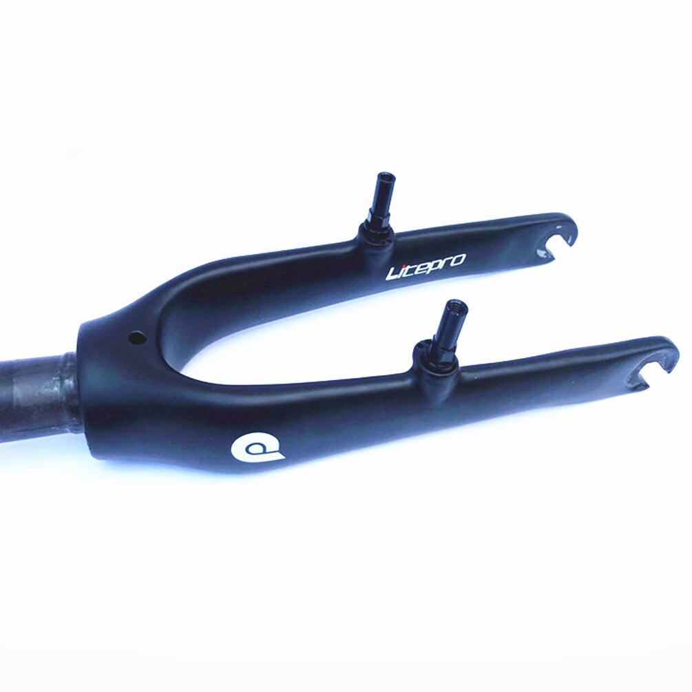 litepro-ตะเกียบหน้าจักรยาน-คาร์บอนไฟเบอร์-14-นิ้ว-74-มม-k3-สําหรับจักรยานแบบพับ