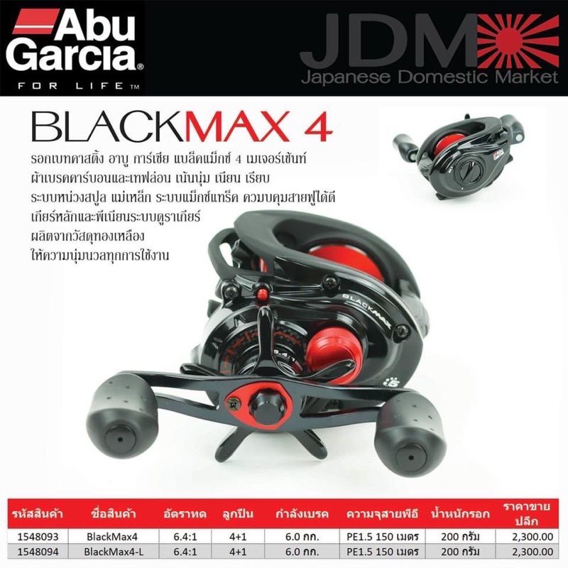 รอกตกปลา-รอกเบท-อาบู-แบล็คแม็กซ์-4รอกเบท-abu-black-max4