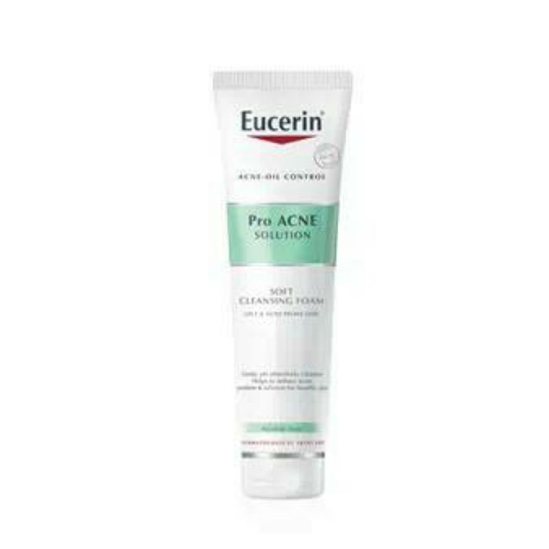 โฟมสิว-โปรแคเน่-ยูเซอริน-eucerin-proacne-solution-soft-cleansing-foam-150g