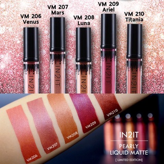 ภาพขนาดย่อของภาพหน้าปกสินค้าIN2IT Lip Liquid Matte จากร้าน prosale24hrs บน Shopee ภาพที่ 2