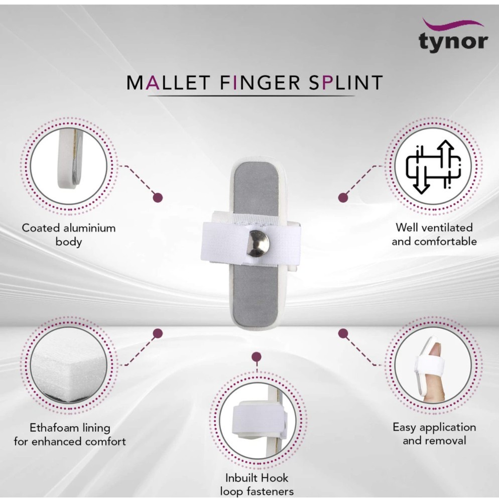 tynor-f05-mallet-finger-splint-size-un-อุปกรณ์ตรึงข้อปลายนิ้ว