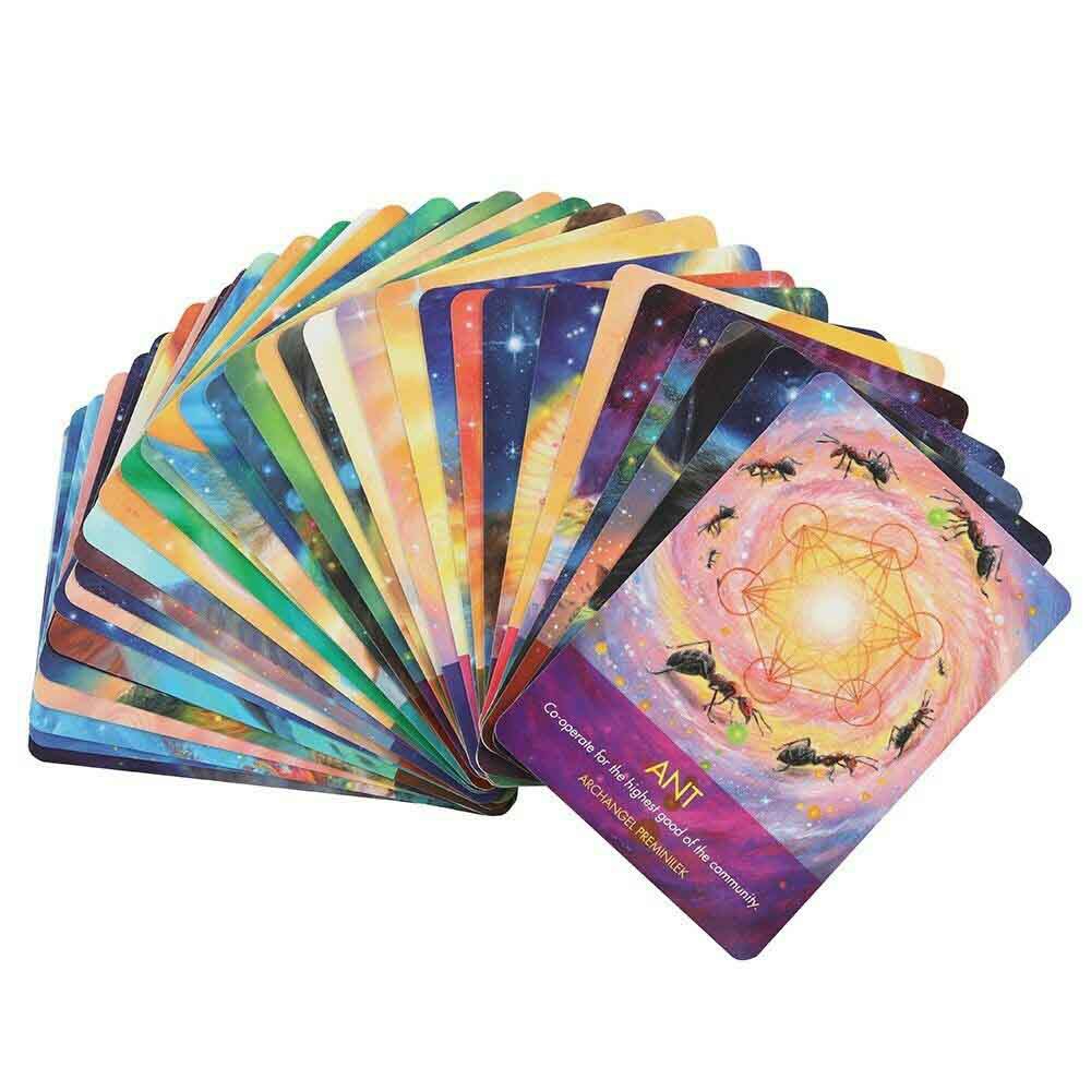 ภาพหน้าปกสินค้าการ์ดเกมส์ Archangel Animal Oracle Cards สําหรับเล่นเกมส์ Tarot จากร้าน lw817.th บน Shopee