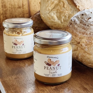 ภาพขนาดย่อของภาพหน้าปกสินค้าเนยถั่ว Natural Peanut Butter ถั่วลิสง 100% ไม่ใส่น้ำตาล น้ำมัน เกลือ 200g.  Paweenees จากร้าน paweenees บน Shopee ภาพที่ 2