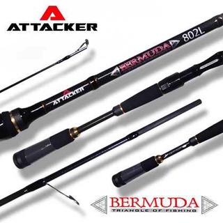 คันตกหมึก ตกปลา ATTACKER BERMUDA มีระยะ 862M และ 802L