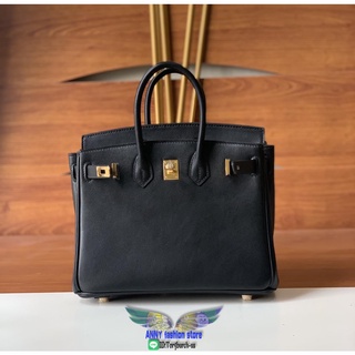 Herm swift Birkin25 handbag business briefcase shopping tote with protective studs pure handmade