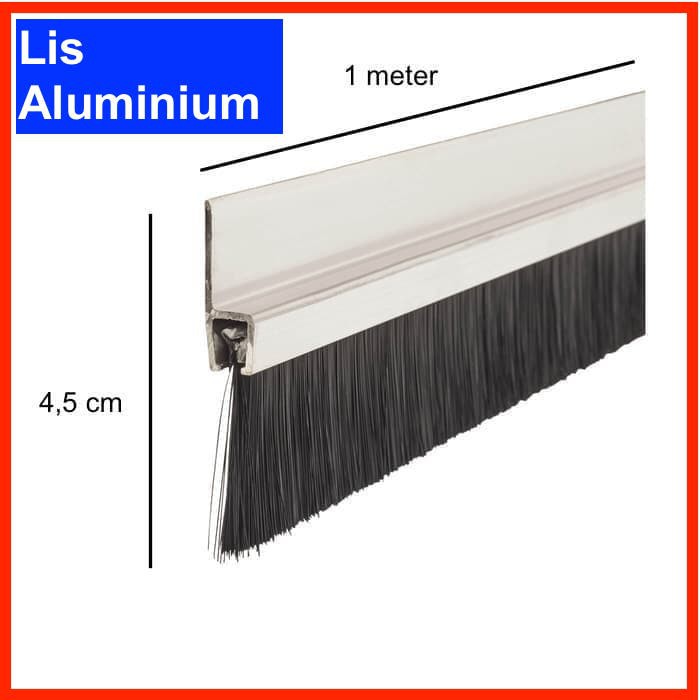 Putih Best Rvh Door Seal Aluminium Bristle/Door Gap Cover Door Brush