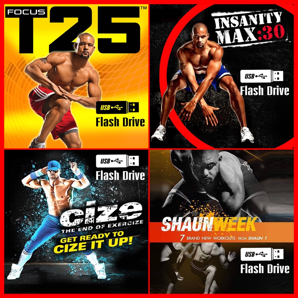 มัดรวม4โปรแกรมออกกำลังกายสุดคุ้ม-t25-cize-insanity-shaunweek