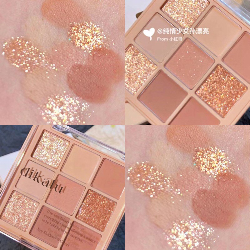 ภาพหน้าปกสินค้าDIKALU COCO VENUS(DKL901) พาเลทอายแชโดว์ 9 สี เนื้อดินน้ำมัน แมท เนื้อใยไหม ประกายชิมเมอร์ สีสวยมาก Eye shadow 9 colors จากร้าน duanyc บน Shopee