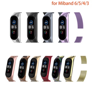 สินค้า สายรัด Milanese สำหรับ Xiaomi Mi Band 3 4 5 6 Miband 3 4 5 6