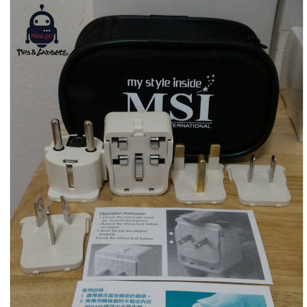 UNIVERSAL ADAPTER (MSI) | Shopee Thailand