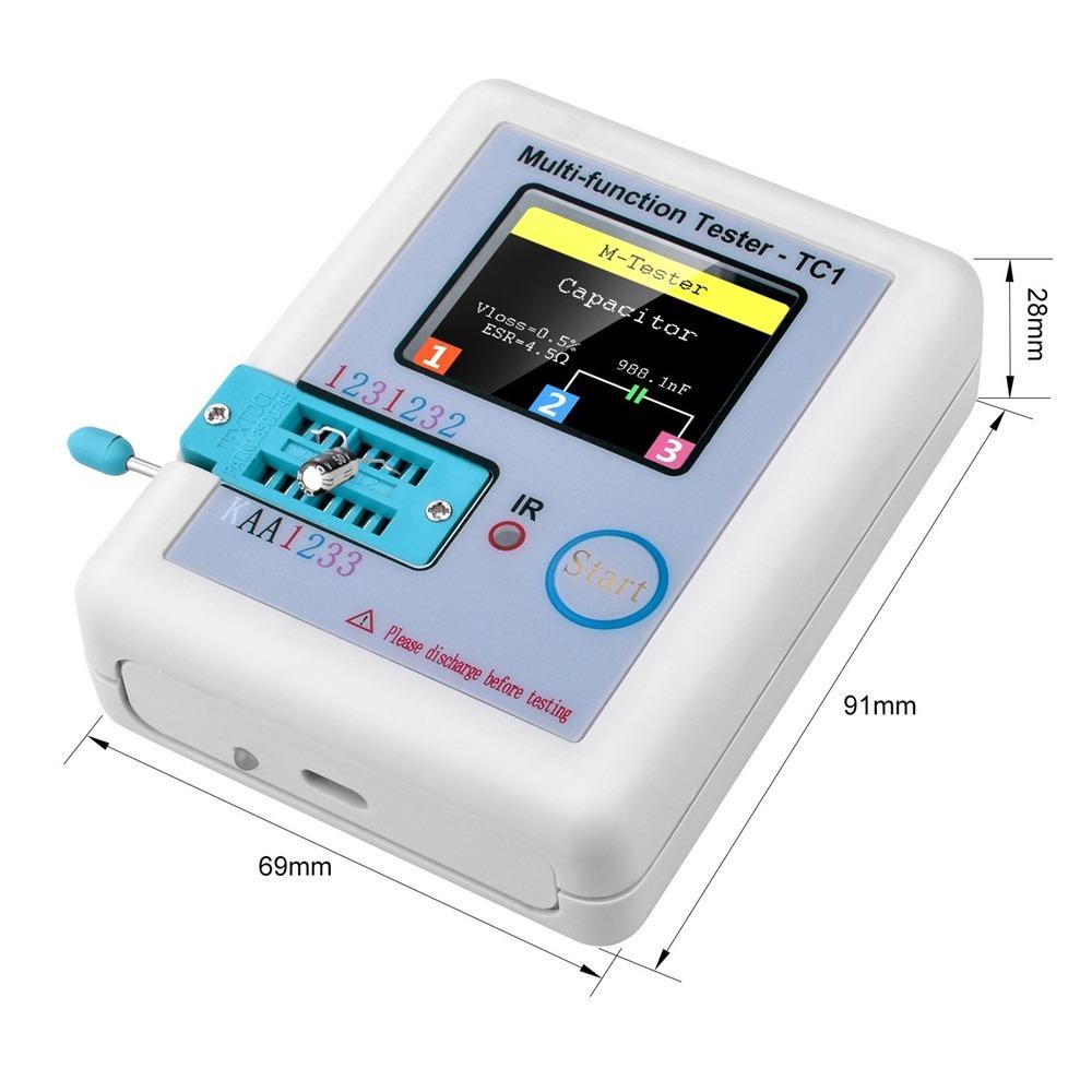 backstreet-lcr-tc1-เครื่องวัดมัลติมิเตอร์-มัลติมิเตอร์-หน้าจอ-lcd-npn-ไดโอดไตรโอด