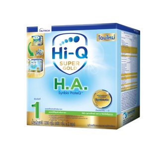 ไฮคิว ซูเปอร์โกลด์ เอช เอ 1 ซินไบโอโพรเทก 1100 กรัม (ช่วงวัยที่ 1) Hi-Q Super Gold H.A. 1
