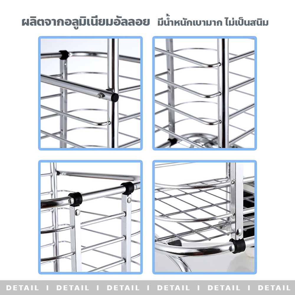 รถตะกร้าเข็นของ-จ่ายตลาด-รถเข็นอลูมิเนียม-พับเก็บได้