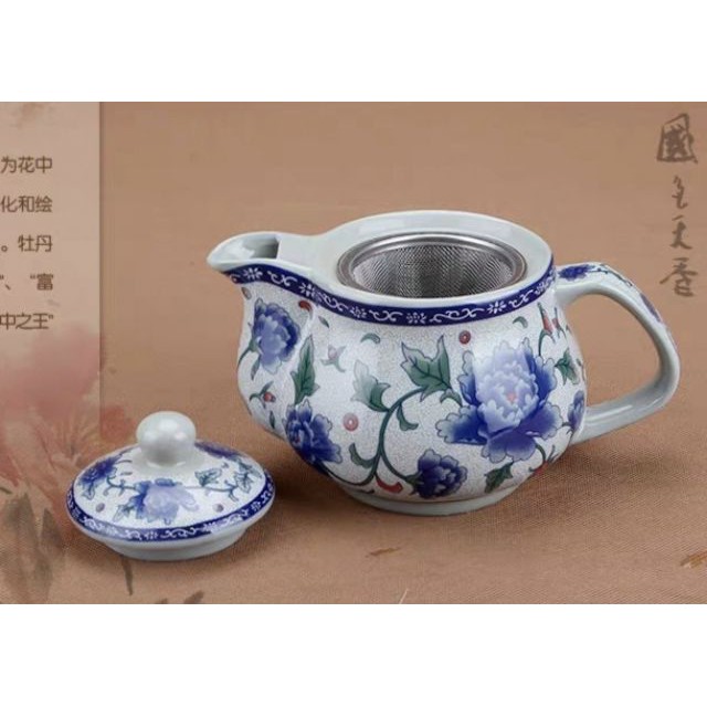 กาน้ำชา-กาชงชาเซรามิคพร้อมไส้กรอง-กาชาสมุนไพร