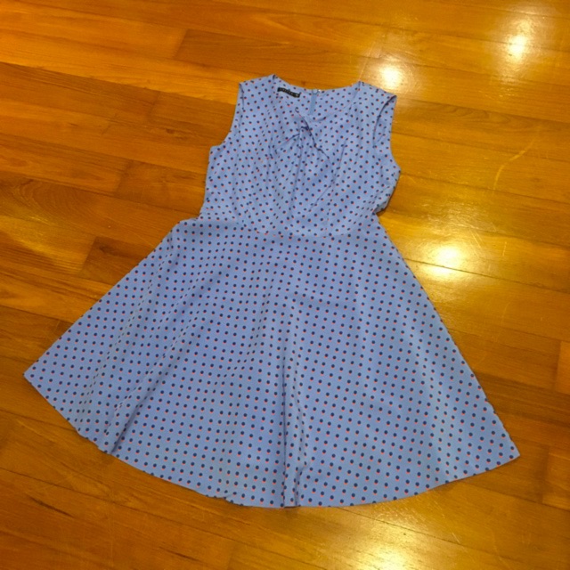 lolita-dress-used-like-new-ใส่2ครั้ง-ซื้อจากเซ็นทรัลชิดลม-งานดี-ผ้าดีค่ะ-ไซส์-m-อก-34-เอว-28-สะโพกฟรี