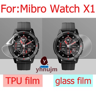 สินค้า Mibro Watch X1 ฟิล์มกระจก สําหรับ Mibro Smart Watch X1 tpu Smart Watch อุปกรณ์เสริม Mibro X1 Watch tpu ฟิล์ม