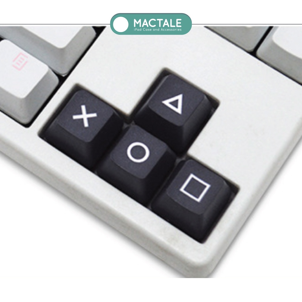 mactale-psp-keycaps-set-4-keys-ปุ่มลูกศร-wasd-คีย์แคป-oem-profile-ชุด-4-คีย์-ดำ-เหลือง-เขียว-ฟ้า-แดง