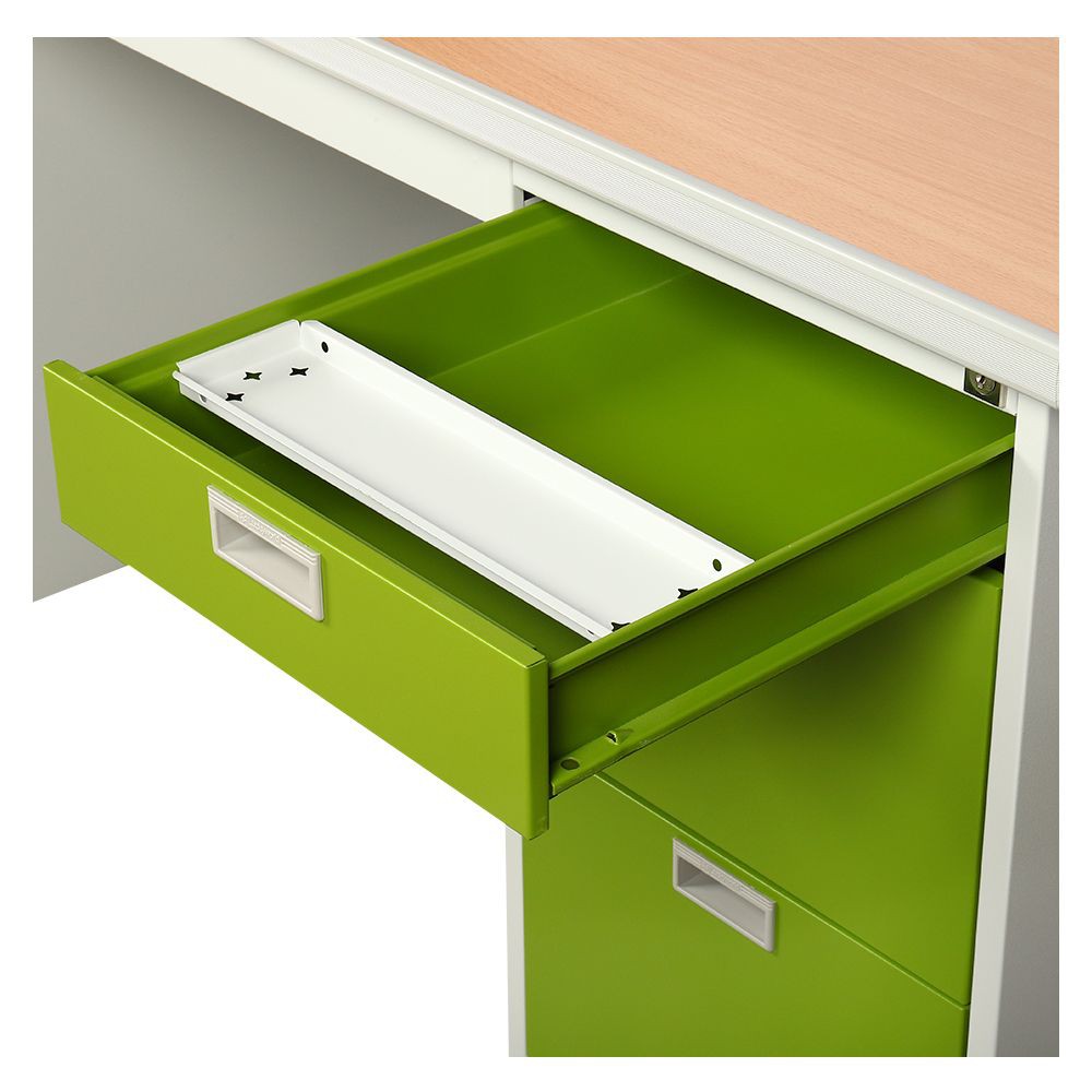 โต๊ะทำงาน-โต๊ะทำงานเหล็ก-lucky-world-dp-40-3-gg-120-ซม-สีเขียว-เฟอร์นิเจอร์ห้องทำงาน-เฟอร์นิเจอร์-ของแต่งบ้าน-desk-stee