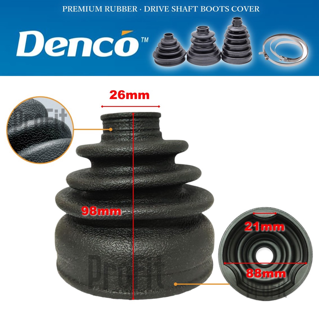 รับประกัน 1M Mazda CX9 TB10 CX7 2.3 Hyundai Santafe 26mm - 88mm Denco ...