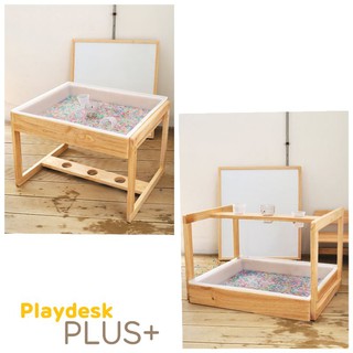 ภาพขนาดย่อของภาพหน้าปกสินค้าPlaydesk Plus+ โต๊ะสำหรับ sensory play (งดสั่งร่วมกับรายการอื่นนะคะ) จากร้าน playroomstyle บน Shopee