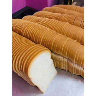 ภาพขนาดย่อของภาพหน้าปกสินค้าขนมปังกระโหลกจิ๋ว สไลด์บาง (แพค5แถว) จากร้าน 0617842223nt บน Shopee ภาพที่ 2