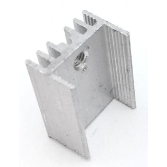 ภาพสินค้าHeat Sink Aluminum 20x20x6มม/20x20x15มม/20x15x10มม วัสดุอลูมิเนียม สำหรับระบายความร้อน จากร้าน chusakth บน Shopee ภาพที่ 2