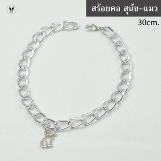 สร้อยคอสุนัข ปลอกคอสุนัข  รุ่น8MM-catsit