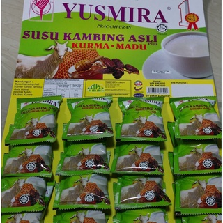 นมแพะ มาเลเซีย yusmira รสอินทผาลัม+น้ำผึ้ง