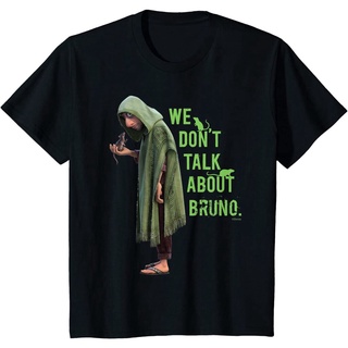 【2022tshirts】เสื้อยืดโอเวอร์ไซซ์ พิมพ์ลาย Disney Encanto We Dont Talk About Bruno Dark สไตล์วินเทจ สําหรับผู้ชาย และผู้