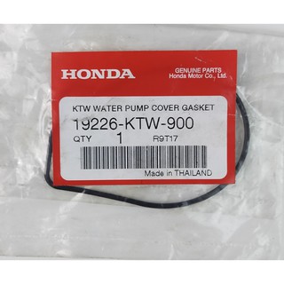 19226-KTW-900 ปะเก็นฝาครอบเรือนปั๊มน้ำ Honda แท้ศูนย์