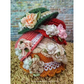 สินค้า หมวกแต่งช่อดอกไม้  Lati Y 💗 BJD 💗Muichan